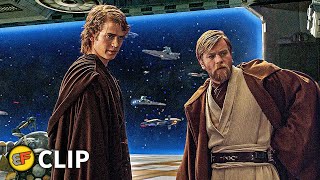 ObiWan amp Anakin Board Grievous Command Ship  Star Wars Revenge of the Sith 2005 Movie Clip HD 4K [upl. by Radek]