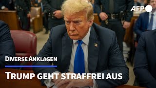 Mit dem Comeback entgeht Trump seinen Strafverfahren  AFP [upl. by Nodnarbal]