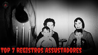 Top 7 Fotos Assustadoras e Misteriosas [upl. by Aranahs]