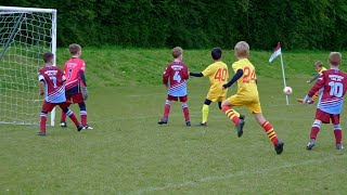 Kids U8 Football Match Highlights  Kids U8 Soccer game [upl. by Reisman]