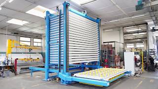 Spaziomatic Sheet Metal Vertical Lift 2000 x 4000mm 6 x12 ft With Back Unloading Bay [upl. by Clement754]