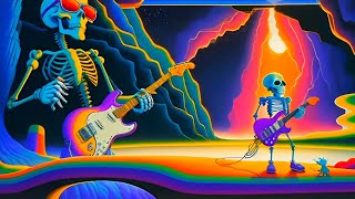 Bertha  Grateful Dead AI Animation 73 Watkins Glen NY nfa [upl. by Nytsua]