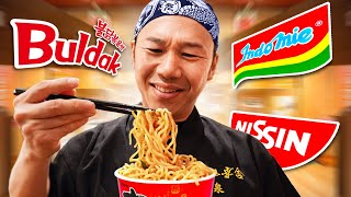 Japanese Ramen Chef tries Instant Noodles [upl. by Budd291]