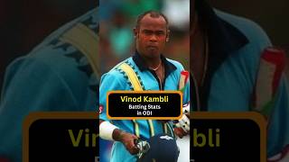 Vinod Kambli Batting Stats in ODI cricket shorts [upl. by Ailehs]