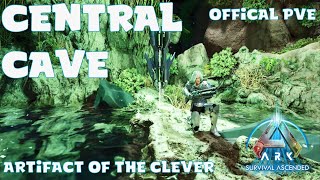 Central Cave Tour  Artifact of the Clever  Ark Survival Ascended  Official PVE [upl. by Ileak]