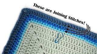 Invisible Needle Join for Crochet [upl. by Etnohc]