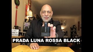 NEW Prada Luna Rossa Black Fragrance Cologne REVIEW [upl. by Gabrielli]