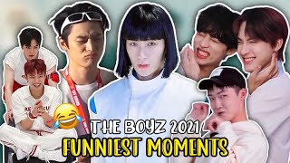 THE BOYZ 2021 Funniest Moments Try Not To Smile [upl. by Redfield]