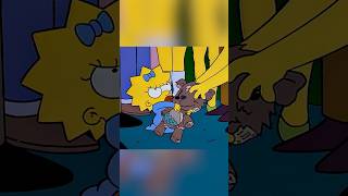 Mob Madness Maggies Teddy TugofWar 🧸 thesimpsons homersimpson maggiesimpson shorts [upl. by Shanks]