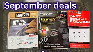 September FLYER from SNAP ON and big news for me [upl. by Araek]