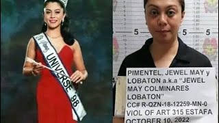 JEWEL MAE LOBATON BEAUTY QUEEN AND EXWIFE OF SEN KOKO PIMENTEL ARRESTED FOR ESTAFA  GCFM NEWS [upl. by Reeve]