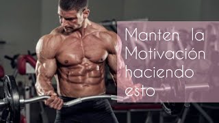 como mantener la motivacion para hacer ejercicio [upl. by Gabrielli225]