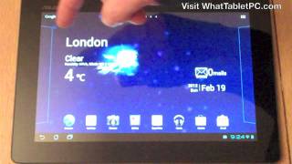 How To Use Android 4 Tablets  Basics Of The Operating System  Tutorial For Android [upl. by Nilrev]