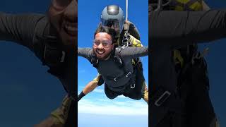 Skydiving in Dubai skydive skydivingdubai skydivedubai fun dubaiskydive adventure vacation [upl. by Cann]