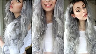 How to Dark GreySilver amp Black Roots  Evelina Forsell [upl. by Eliezer]