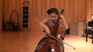 Yelin cello Sonata in C MajorJB Breval [upl. by Annenn]