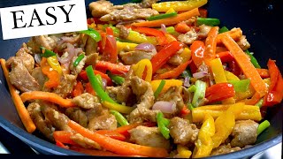 chicken stir fry sauce in 15 minutes from scratch  Christmas Recipe  how to make chicken sauce [upl. by Reed377]