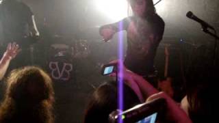 BVB Concert 1218 Jinxx playing violin Morticians Daughter [upl. by Chiarra]