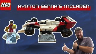 LEGO McLaren amp Ayrton Senna Build amp Review [upl. by Danielle81]