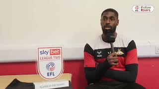 Hakeeb Adelakun wins Sky Bet League Two Player of the Month for February 2024 [upl. by Begga]