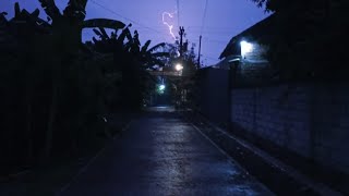 Best Rain Sound For Sleep  99 Fall Asleep With Real Rain And Thunder Sound At Night  For Insomnia [upl. by Ardekan513]