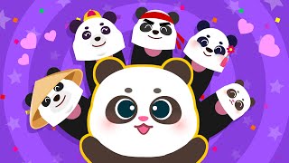 Panda Finger Family  I Love My Family  Animal Song  Nursery Rhymes amp Kids Songs [upl. by Eisnyl]