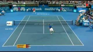 Troicki vs Gasquet ATP Sydney 2011 Highlights [upl. by Eihpos833]