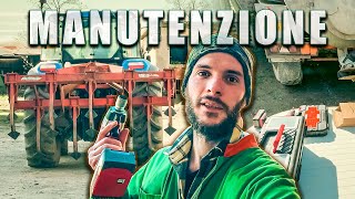 FarmVlog18  Manutenzione macchinari  Botte Vaia  Ripuntatore [upl. by Yeclek]