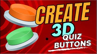 Tutorial Create Your Own Animated 3D Buttons 🔘 [upl. by Nirik]