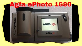 Old and interesting stuff The Agfa ePhoto 1680 digital camera [upl. by Weasner]