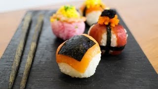 Sushi Balls Recipe [upl. by Leftwich]