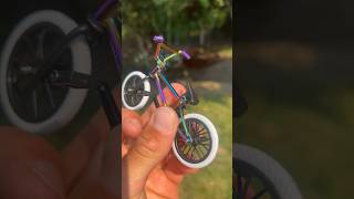 OIL SLICK LC FINGER BIKE UNBOXING🔥 fingerboard lcboards bikemtbbmx fingerboarding fingerbike [upl. by Arvell]