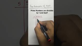 Prime Factorization of 5005 math [upl. by Ayitahs342]