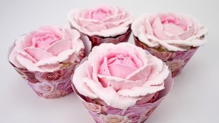 How to pipe beautiful buttercream roses [upl. by Yboj]