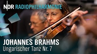 Johannes Brahms Ungarischer Tanz Nr 7 FDur mit Andrew Manze  NDR Radiophilharmonie [upl. by Lauber]