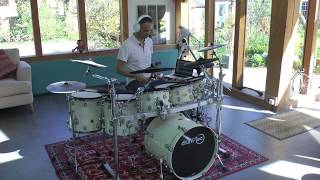 Pearl Mimic  The Shadows Apache and Footapper  drum covers [upl. by Garett]