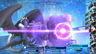 Impmon evolve SkullMeramon BeelzemonBM and Skill Digimon Cyber Sleuth [upl. by Amil]