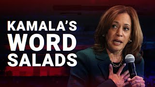 Kamala Harris dishes up more unhinged word salads as campaign crumbles [upl. by Emor318]