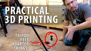 The Easiest Fusion 360 Tutorial There Is 3D Printing Tripod Feet Attachments with Pulse XE amp NylonX [upl. by Odnarb219]