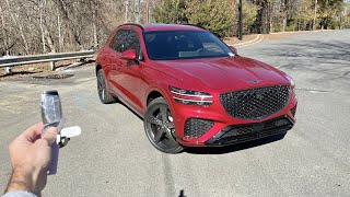 2024 Genesis GV70 AWD Sport Prestige Start Up Test Drive Walkaround POV and Review [upl. by Cochran]