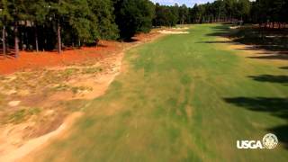 Pinehurst No 2 Flyover Series Hole 8 [upl. by Retloc]