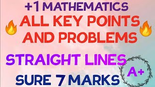 1 MATHEMATICSEXAM SPECIALSTRAIGHT LINES SURE QUESTION SERIESA  SERIES 👍🏻 [upl. by Elnar]