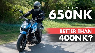 CFMOTO 650NK Review  Better than 400NK [upl. by Monte567]