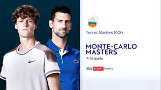 Tennis ATP Montecarlo Masters 2024 dal 7 al 14 aprile live solo su Sky Sport e NOW [upl. by Eiznil262]