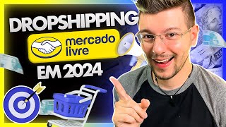 Como Fazer DROPSHIPPING No MERCADO LIVRE 2024  JivoChat [upl. by Nomyad]