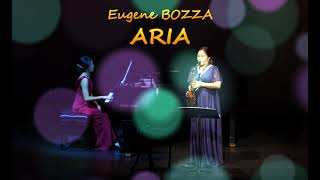 Eugene BOZZA  ARIA pour saxophone alto et piano [upl. by Amelie]