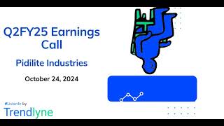 Pidilite Industries Earnings Call for Q2FY25 [upl. by Nnaeilsel]