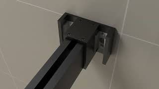 HT 1 Shower Door Installation [upl. by Malo]