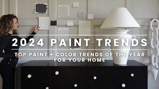 Top Interior Paint Colors for 2024  How to Pick Paint Colors Like a Designer [upl. by Phelia]