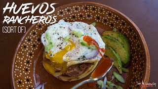 Easy Cheater Huevos Rancheros Recipe  SAM THE COOKING GUY [upl. by Enirahtac]